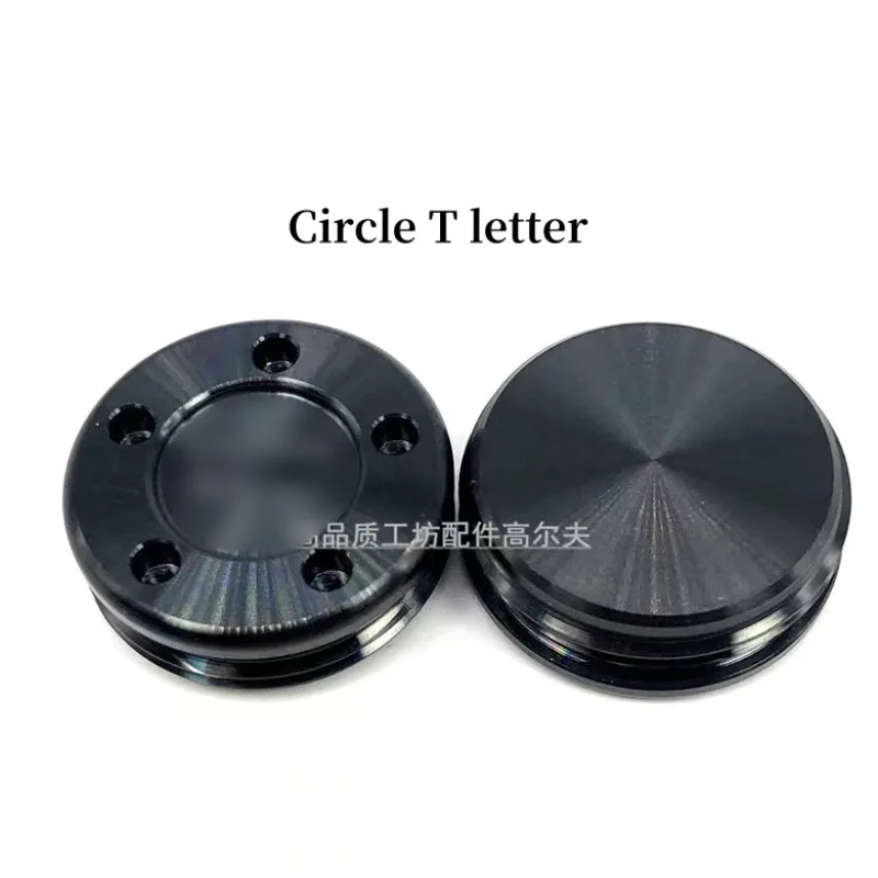 Suitable for golf putter counterweight screws, a set of 10-40g stainless steel markings, black accessories for golf club heads
