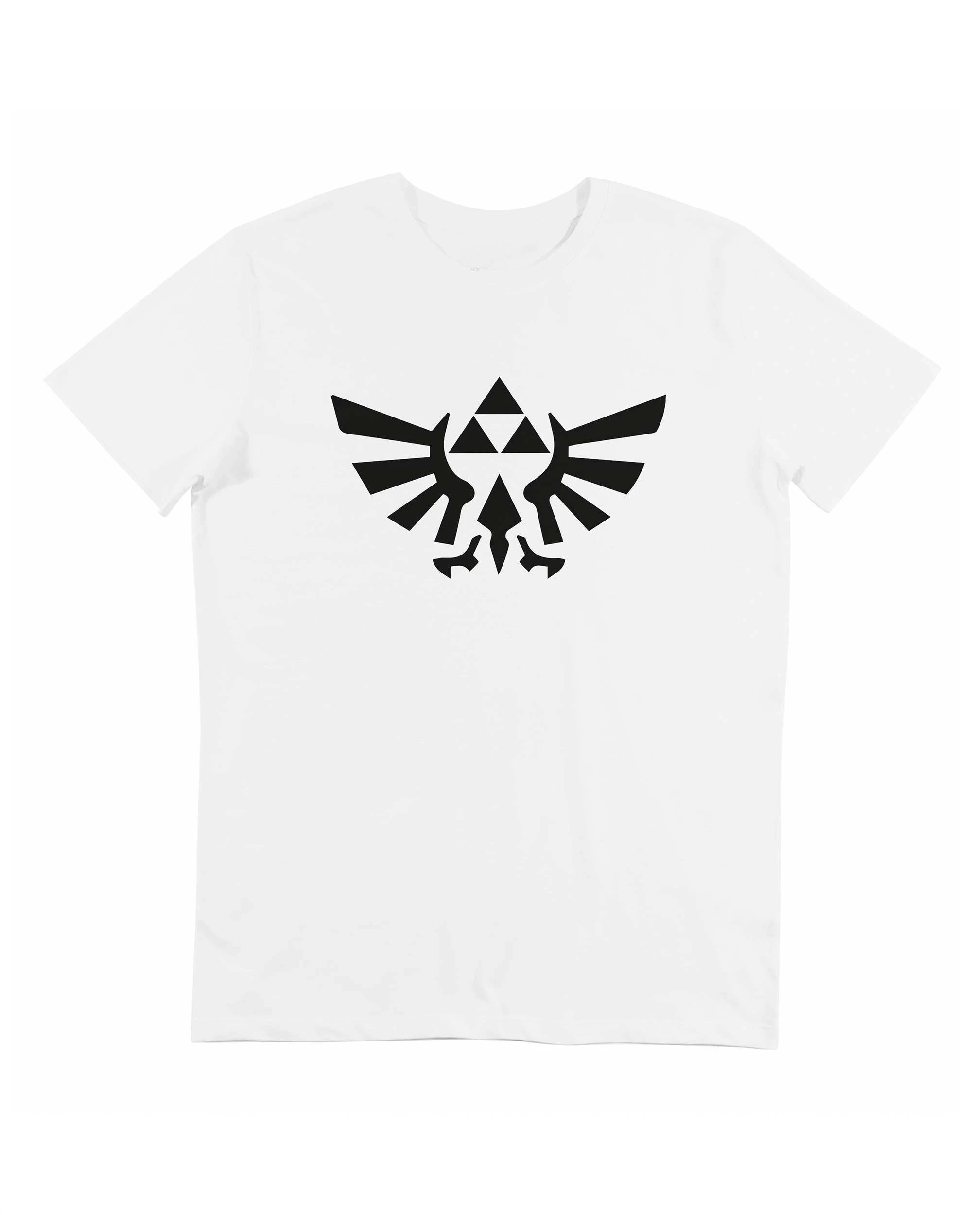 

Triforce Graphic Printing Summer Luxury Brand Cotton Men's and Women's T-Shirts Short Sleeves Street Fashion Trend Clothing