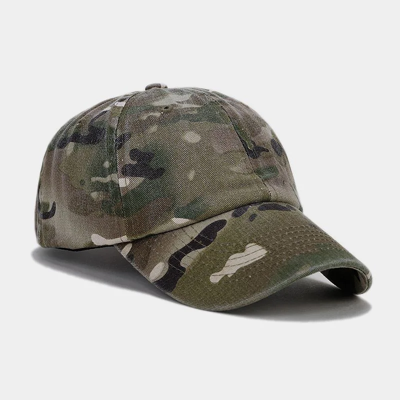 Outdoor Weiche Baumwoll-Golf-Baseballkappe Persönliche Tarnmuster-Sportmütze Herren Reise-Sonnenhüte Damen Camping-Kappen Gorras – Detail 21