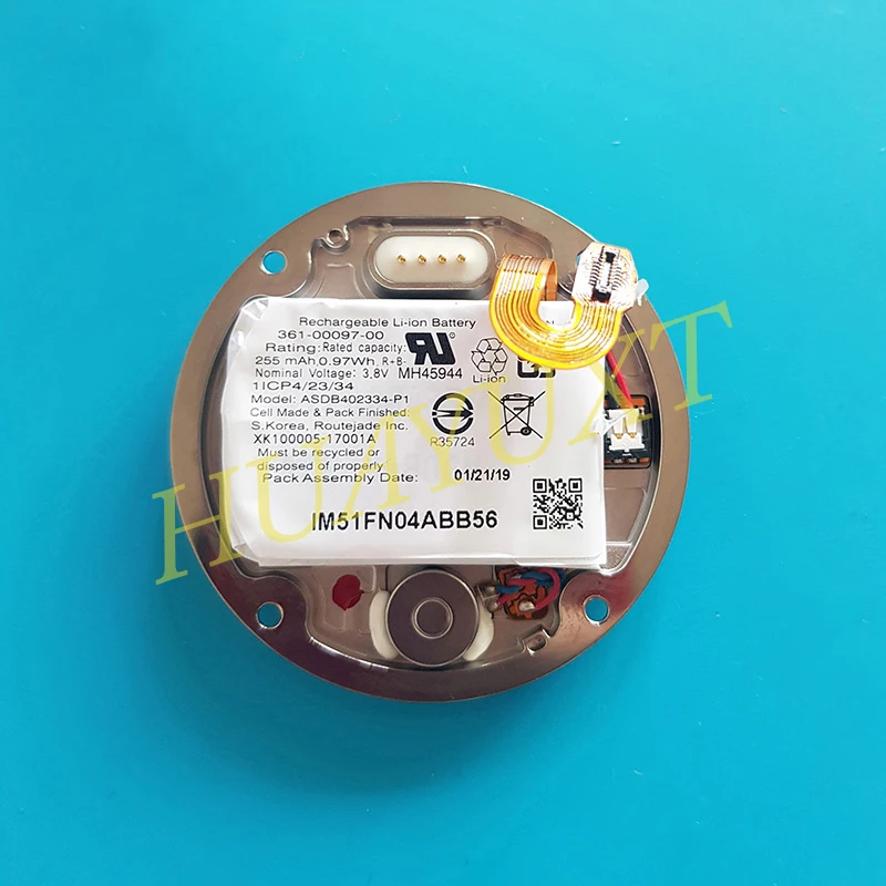 Garmin Fenix 5 Plus용 GPS 시계 후면 커버 케이스, 충전식 리튬 이온 배터리 교체 부품 포함