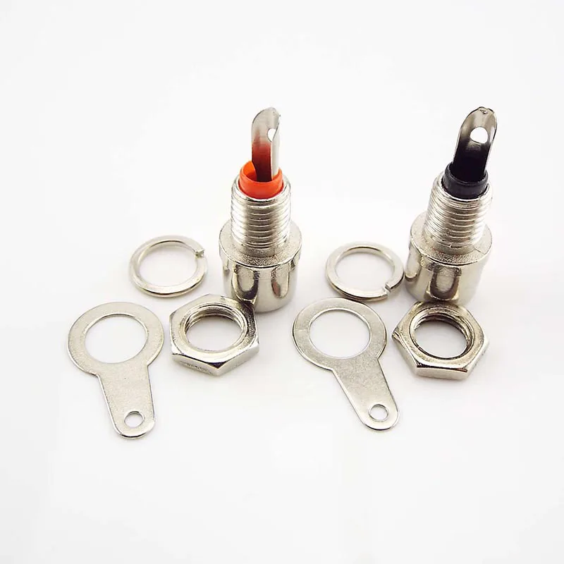 RCA Panel Mount Connector RCA Female Socket RCA Panel Mount Audio Socket Plug Connector Bulkhead Meal Connectors q1