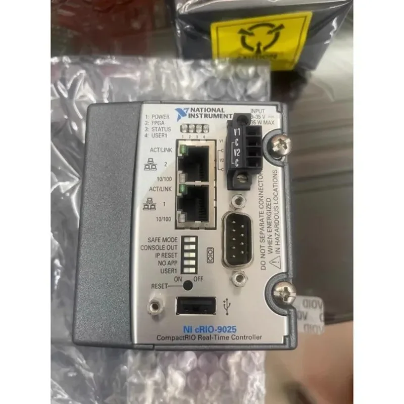 National Instruments NI cRIO-9025 781313 800MHz 512MB DRAM 4GB Storage Rugged Fanless RT Controller#familitrade