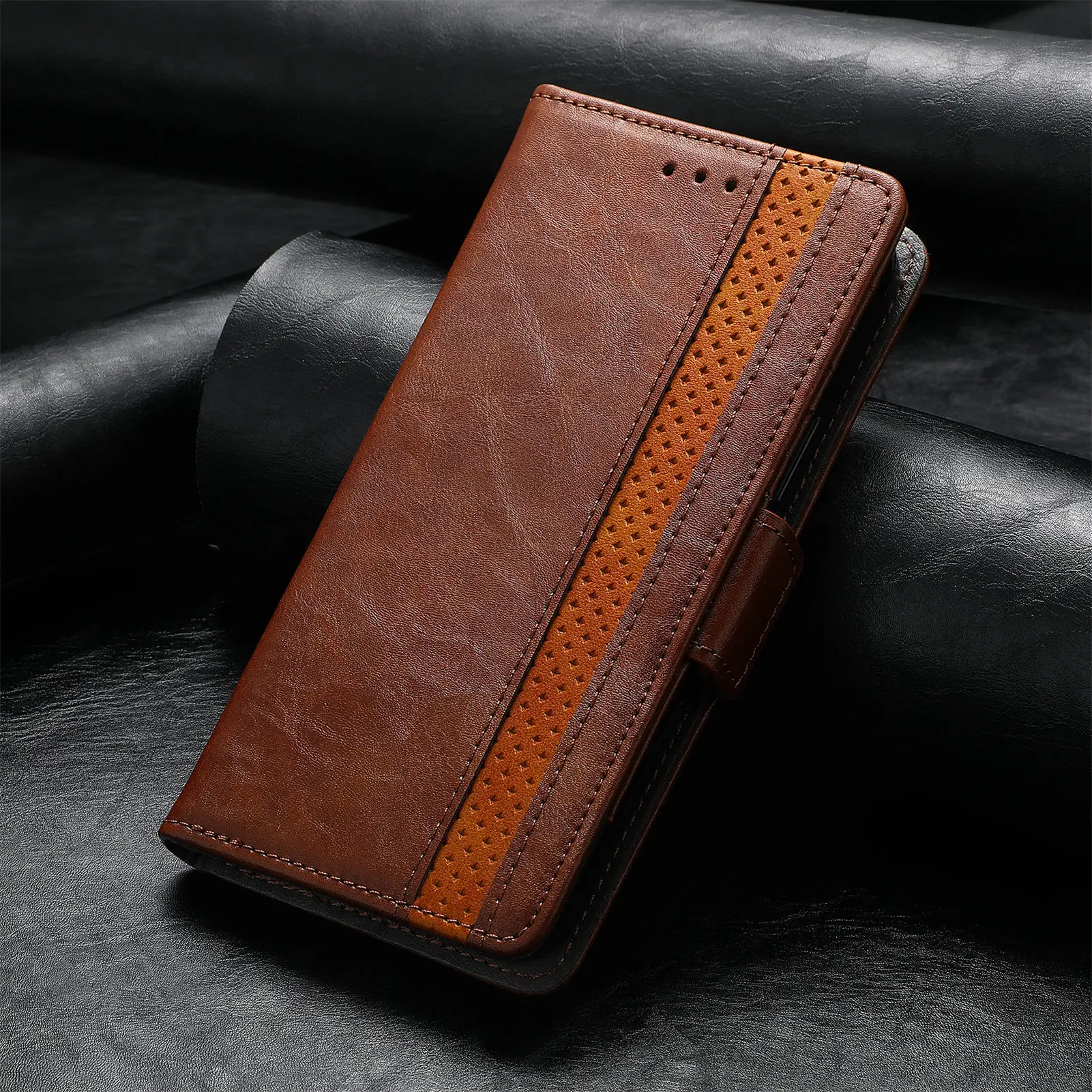 Anti-Shock Card Holder Flip Leather Case for Huawei NOVA 9 Pro Nova9 5G Kickstand Wallet Bag Cover