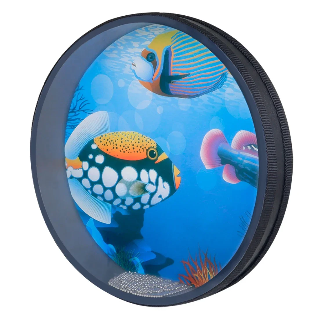 SLADE Orff Sea Wave Drum Pattern Tambourine Ocean Music Sound Children Enlightenment Musical Toys Percussion Drum