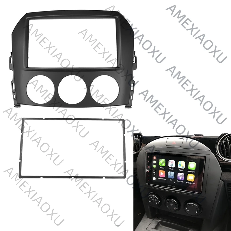 

2 Din Car Radio Fascia For Mazda MX-5 MX5 Miata DVD Stereo Frame Plate Adapter Mounting Dash Installation Bezel Trim Kit