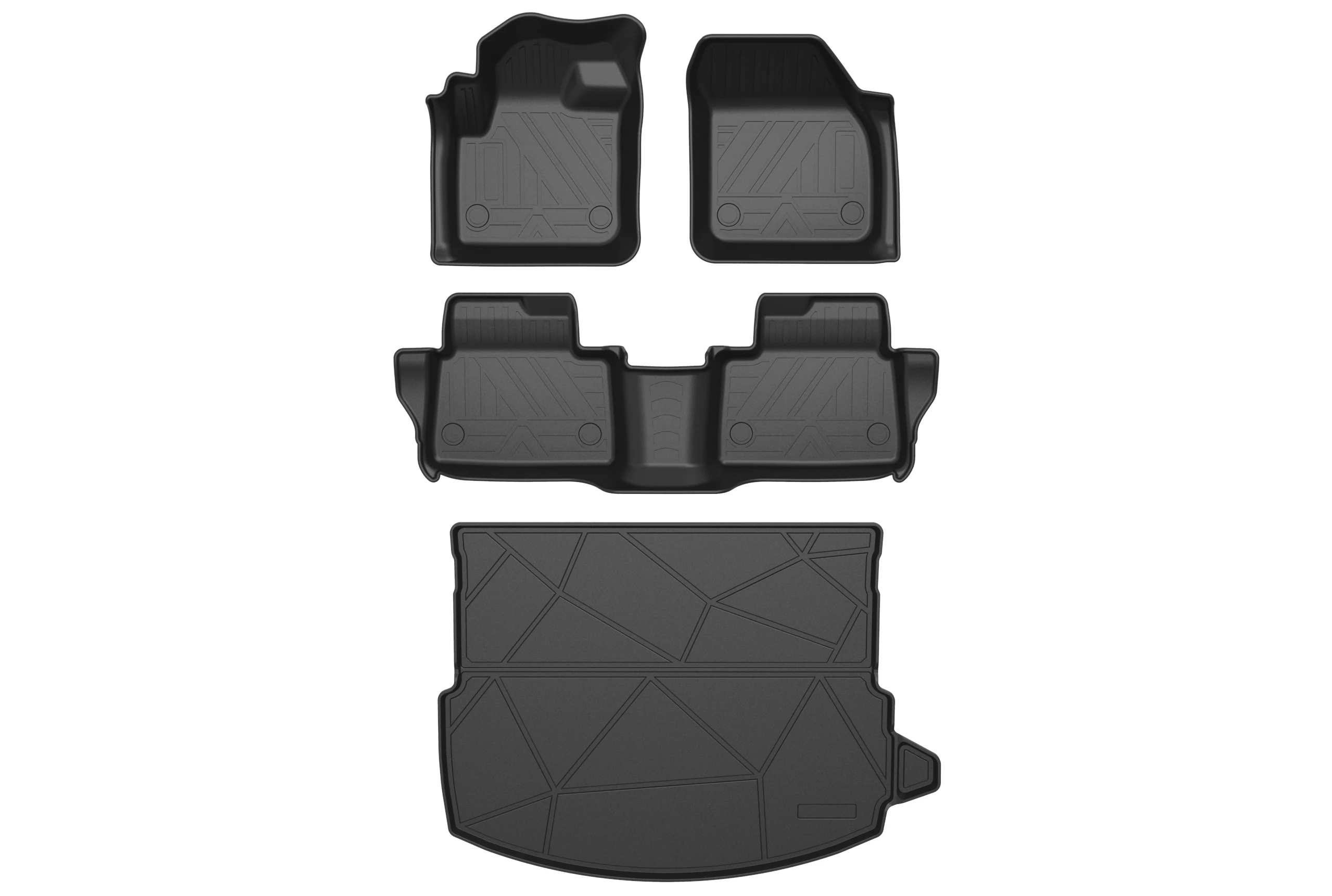 

2025 Rubber Car Floor Mats For Land Rover DISCOVERY 2020-2025 pure oil Waterproof Non-Slip Cat Mats TPE Car Accessories