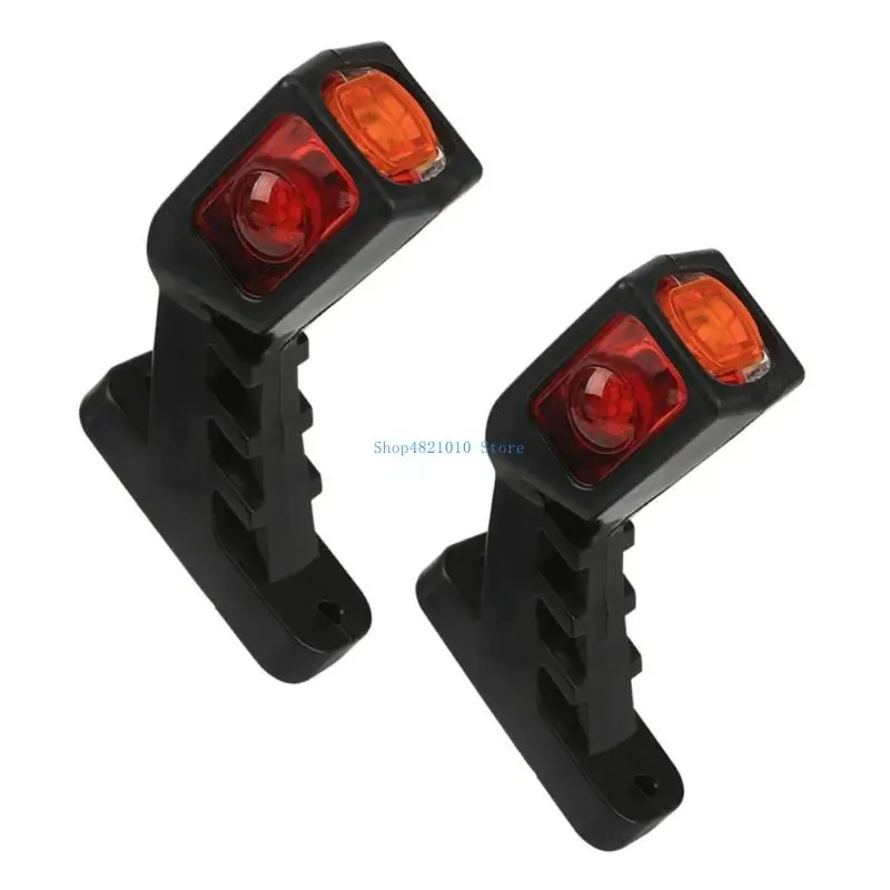 T3LF Led Truck Trailer Light Front Rear Side Clearance Lamp Waterproof Sealed Surfaces Mounted LED Marker Light