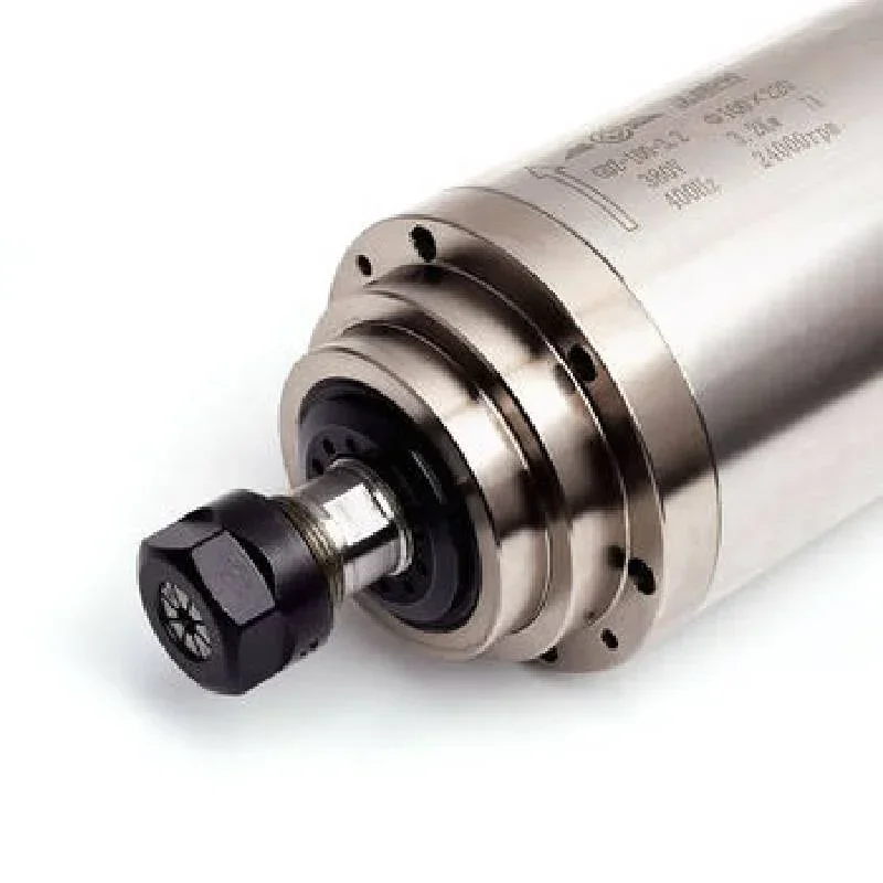 HQD 3.2kw Water Cooled High Speed Cnc Router Spindle Motor For Cnc Lathe Milling 24000rpm 220v 380v 10A 12A 400hz Woodwork