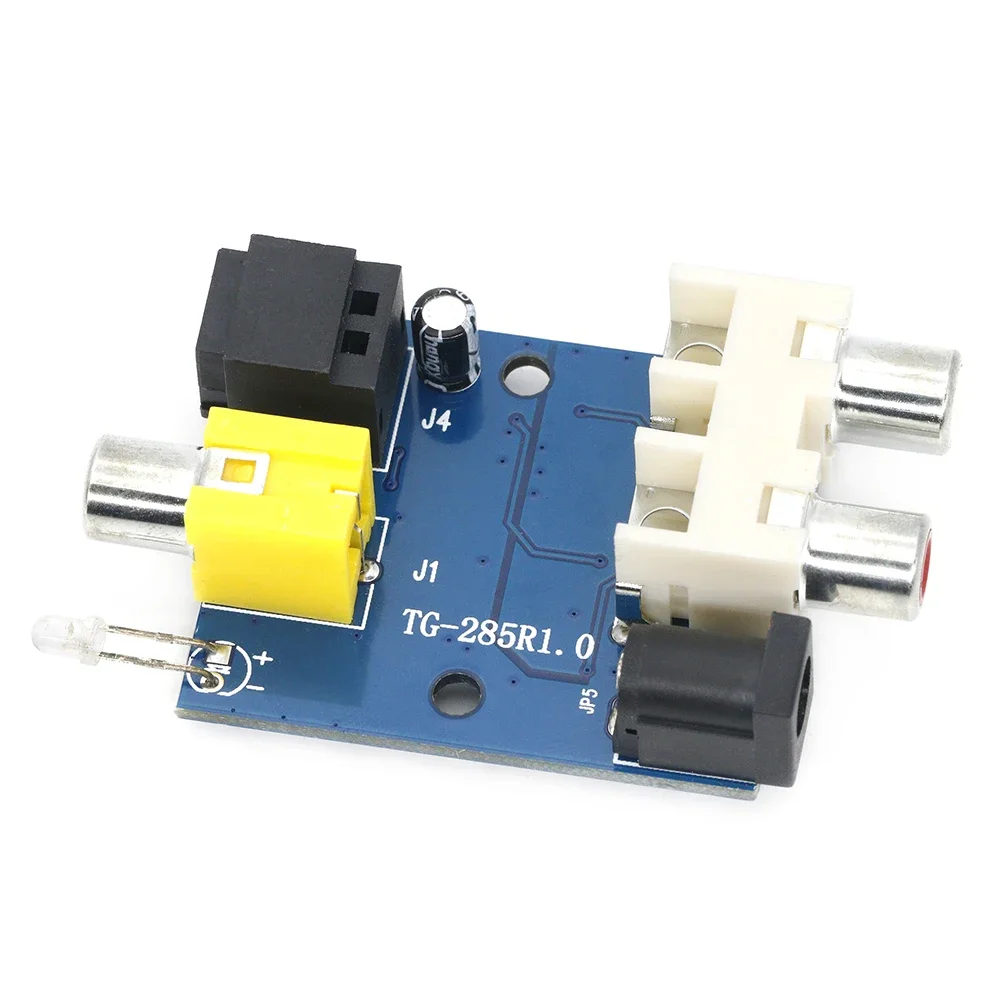 CS8416 CS434 chip 24BIT192KHz coaxial fiber DAC decoder board module