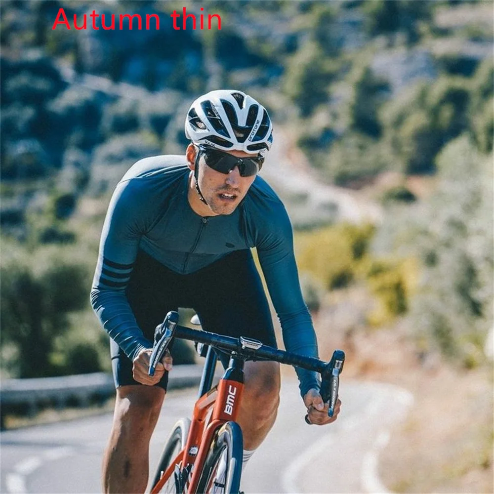 

Siroko Men's Cycling Jersey Racing Cycling Jersey Long Sleeve Autumn Outdoor Road Mtb Top Maillot Ciclismo Spring 2022