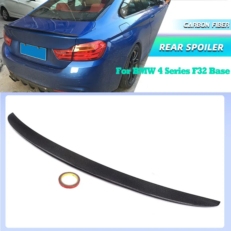 

Carbon Fiber Car Rear Trunk Spoiler Wings for BMW 4 Series F32 Base Coupe 2-Door 2013-2018 Racing Rear Spoiler Boot Wing Lip