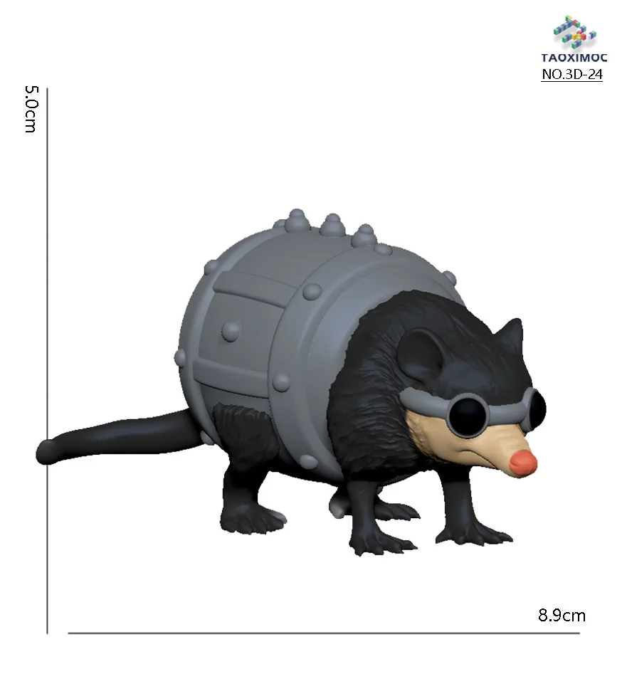 Stampa 3D Brainrot italiano Anime Action Figure Shimpanzini Bananini Figura da collezione Tung Sahur Blind Box Regali di Natale