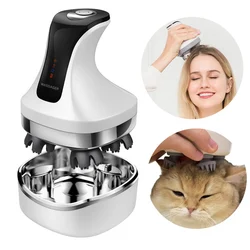 Multi Claw Scalp Massager for Head Massage Electric Relaxation Shoulder Leg Arm Neck Deep Tissue Head Kneading Body Cat Pet Home