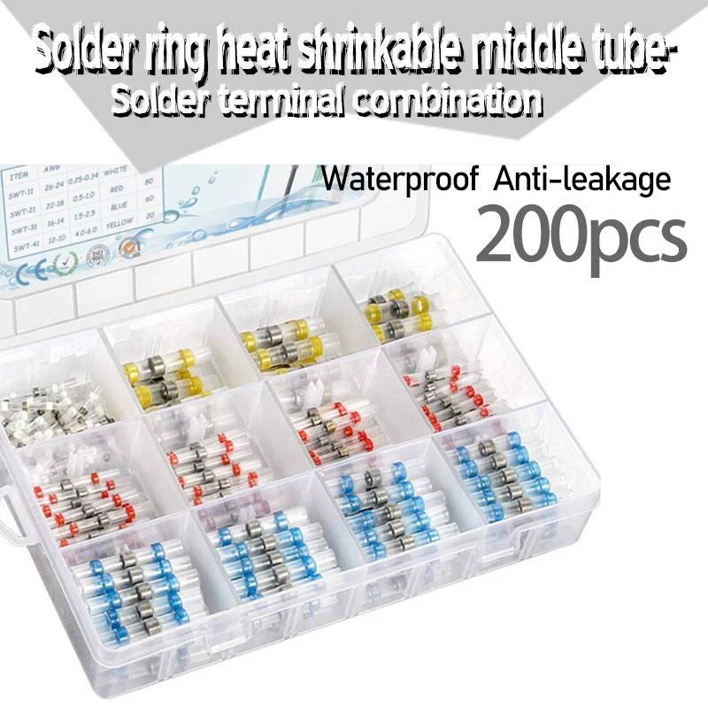 

700PCS 27 Types Insulated Crimp Terminals Set + AWG22-10 Ratcheting Wire Crimping Tool Kit