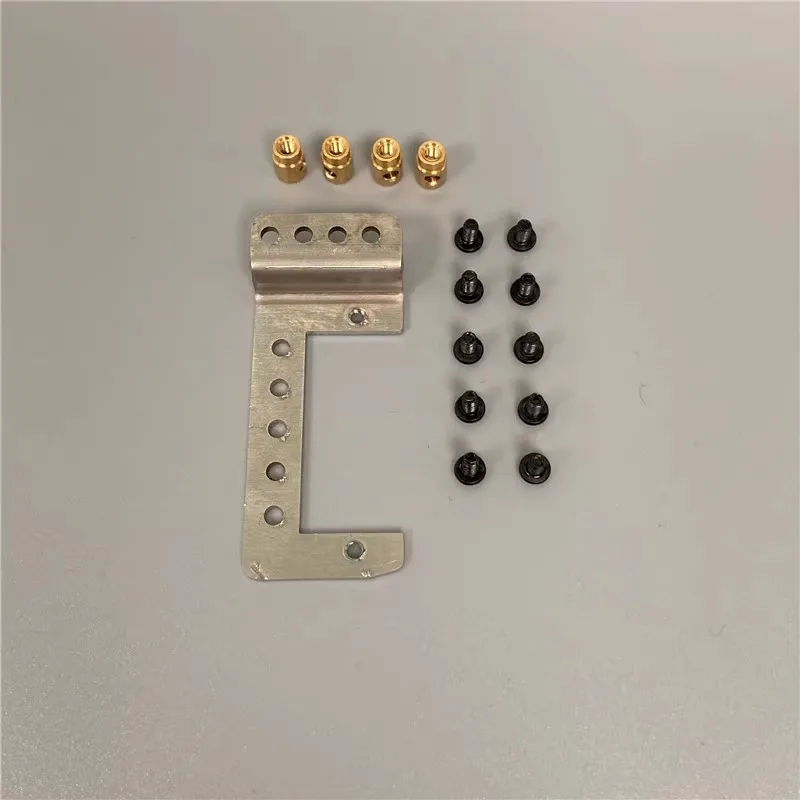 Lock Difference Bracket Servo Base for 1/14 Tamiya RC Truck Trailer Tipper Scania 770S R470 R620 Benz Actros Volvo MAN LESU Part