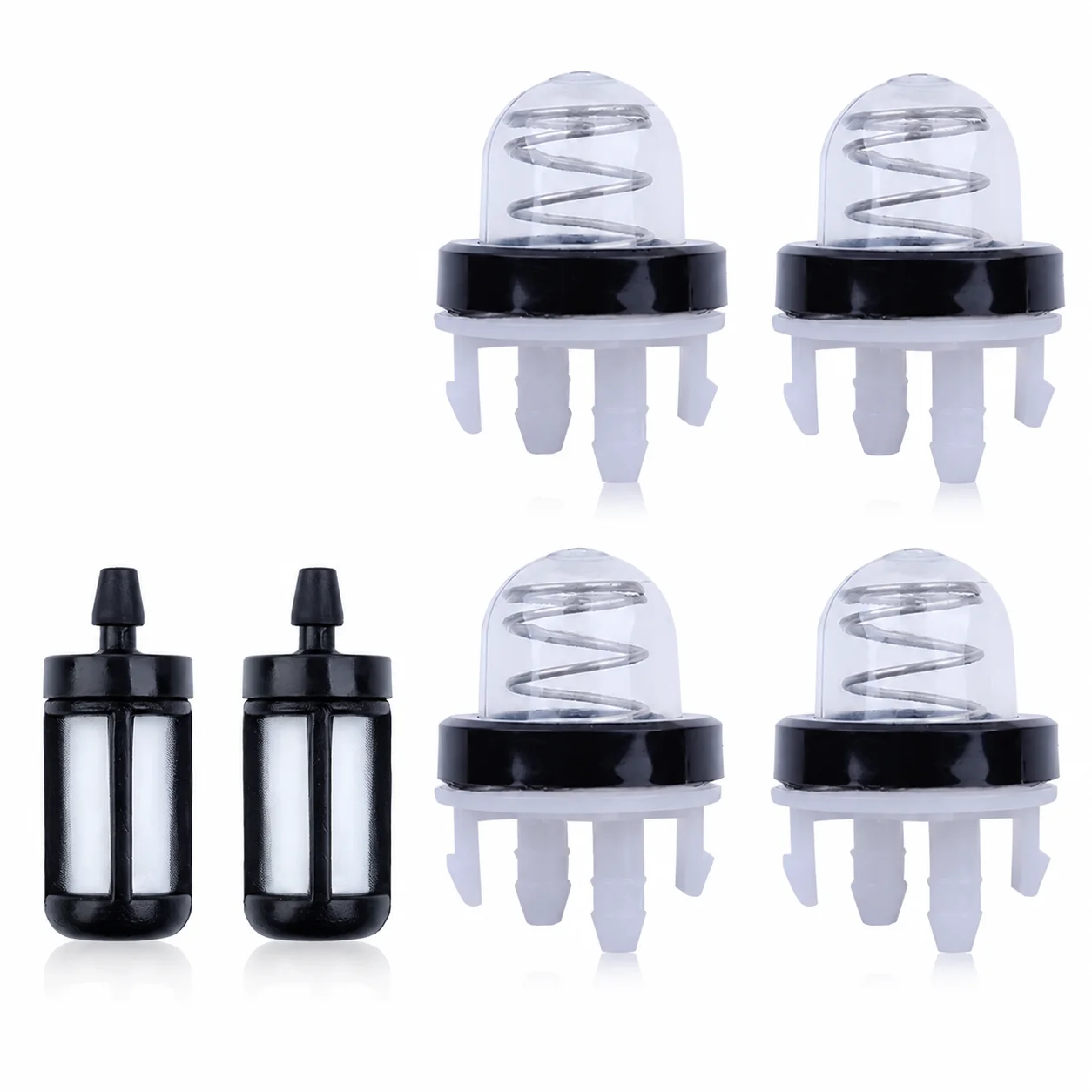 Replacement Oil Bulb & Fuel Filter Kit Fits Stihl BR350 BR430 BR450 SR430 SR450 Blower Sprayer 4+2Pcs Replaces STTS410 ST MS180
