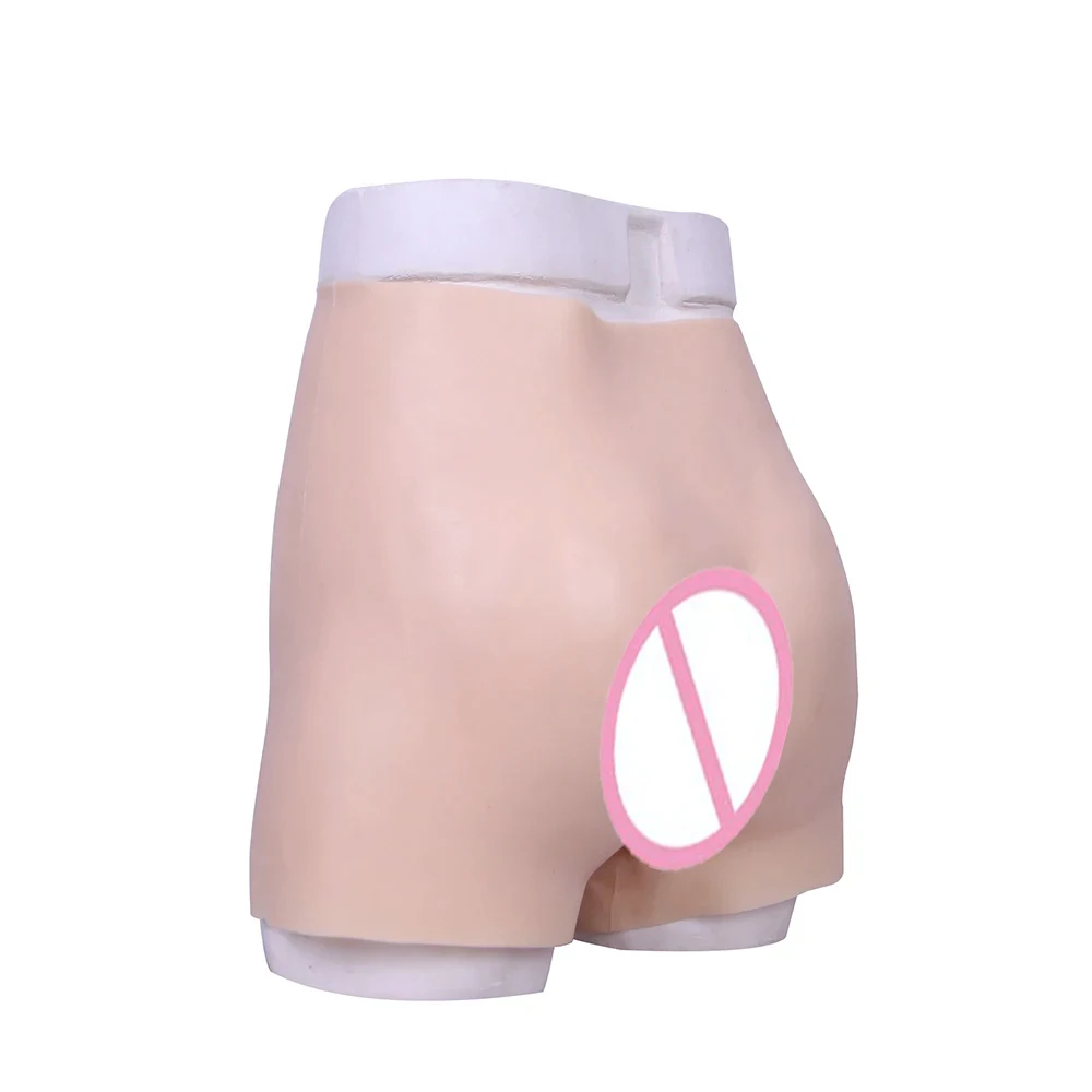 Silicone Realistic Vagina Hip Pants Pussy Transgender Artificial for Women Female Butt Enhancement Thick Hip Padded Panties