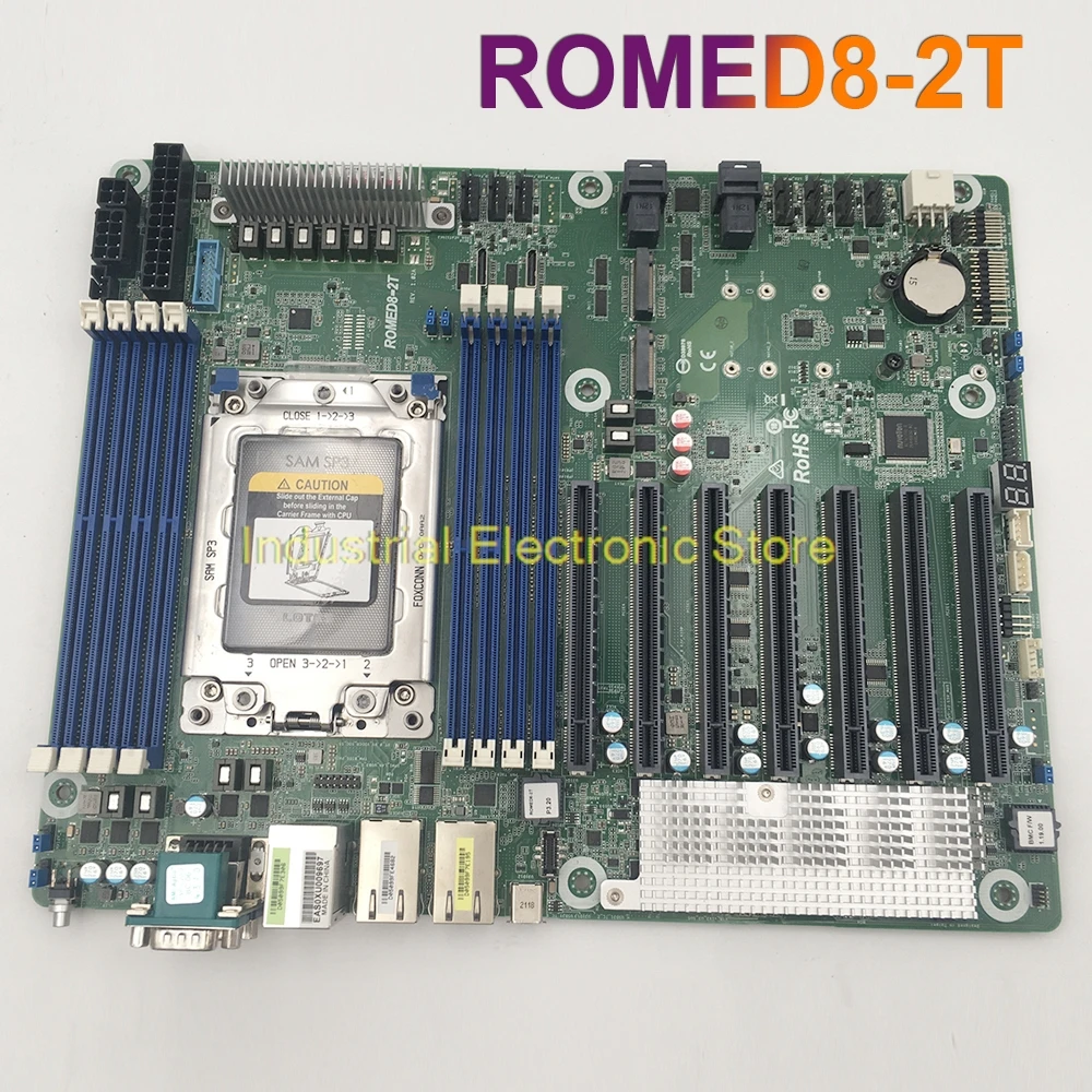 

For Asrock Server Workstation Motherboard SP3 LGA4094 DDR4 PCIE 4.0 ROMED8-2T