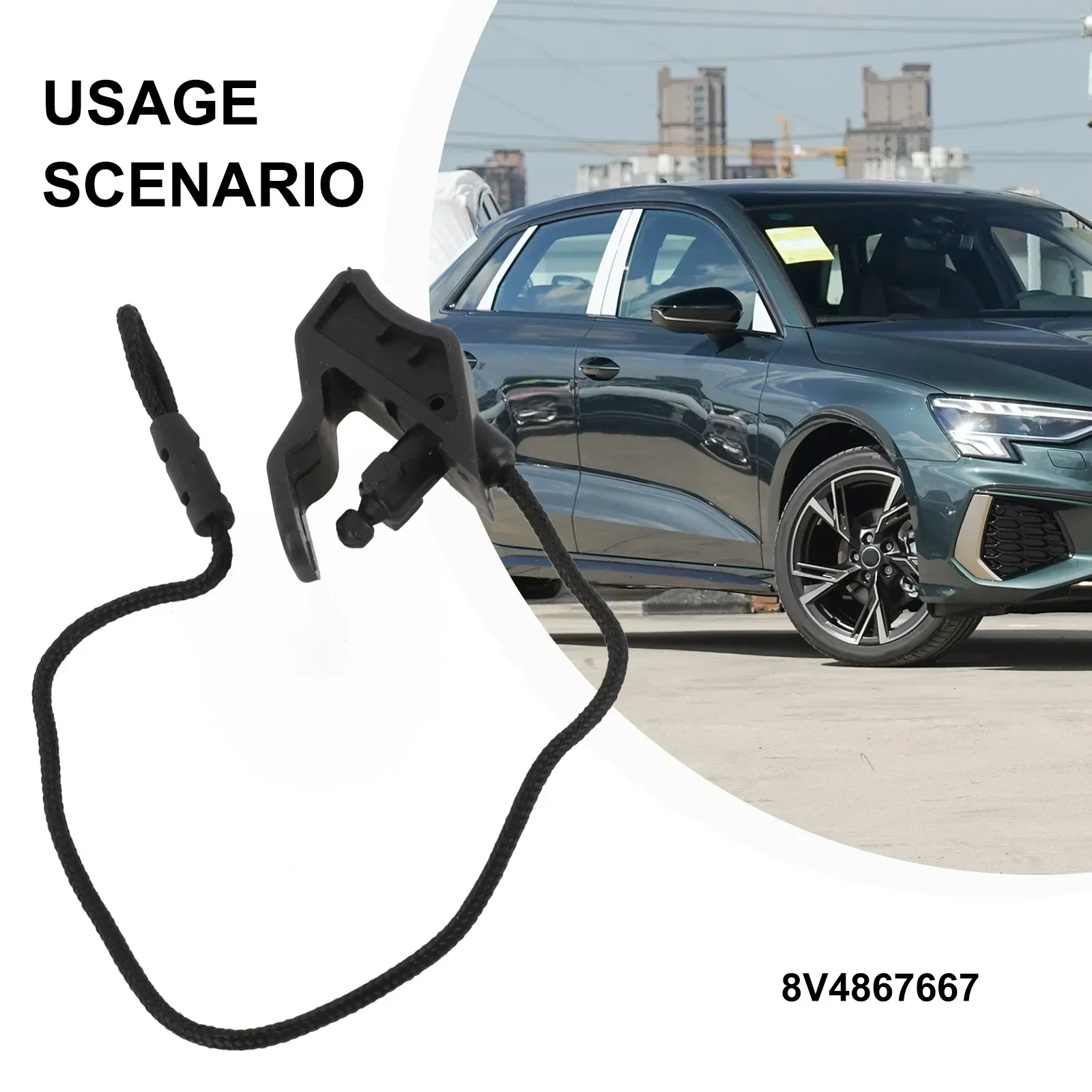 

1X левая полка для посылок для A3 Sportback для S3 для RS3 2013-2016 8V 4867667 Прямая замена автомобильных аксессуаров