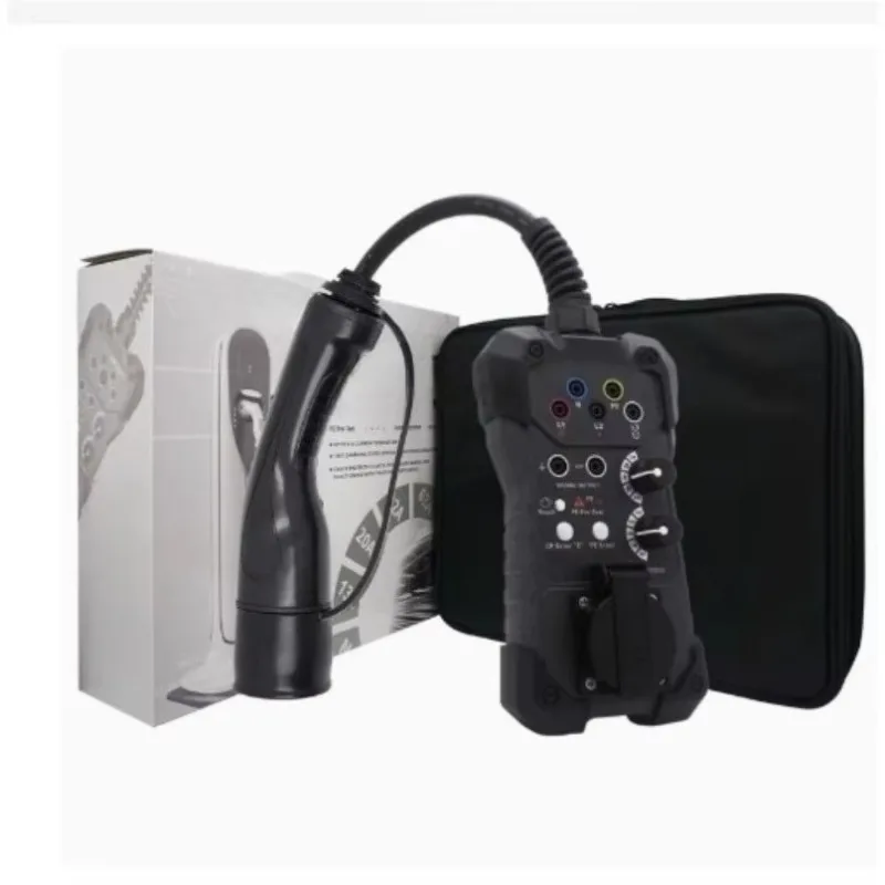 EVSE Test Adapter for Electric Vehicle Charging Station, AC Charger Simulator for Function and Fault Detectio