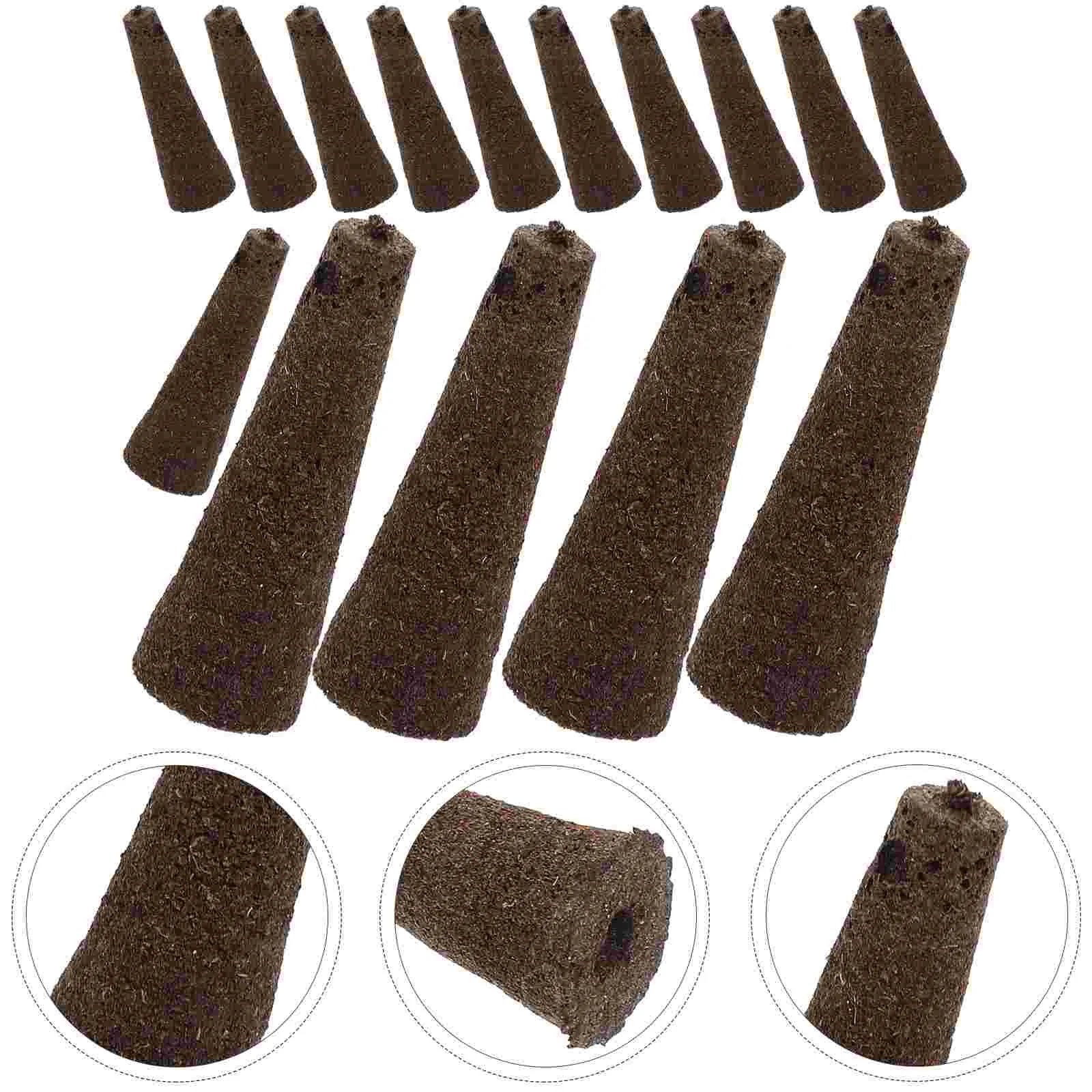 

50 Pcs Cultivate Seedlings Plants Hydroponic Sponges Grow Planting For Green House
