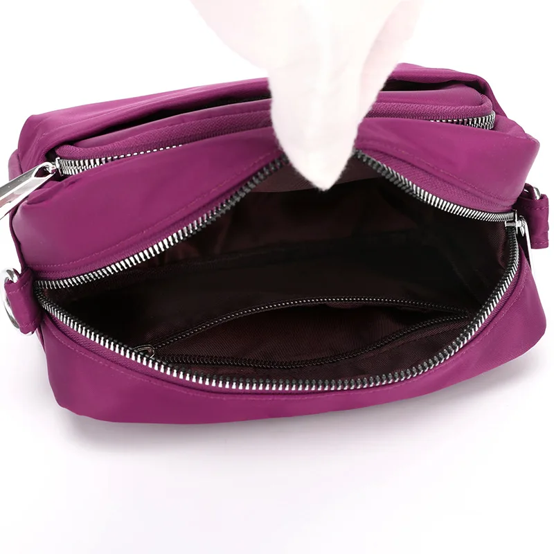 New Nylon Women's Single Shoulder Diagonal Bag Waterproof Large Capacity Women's Single Shoulder Bag