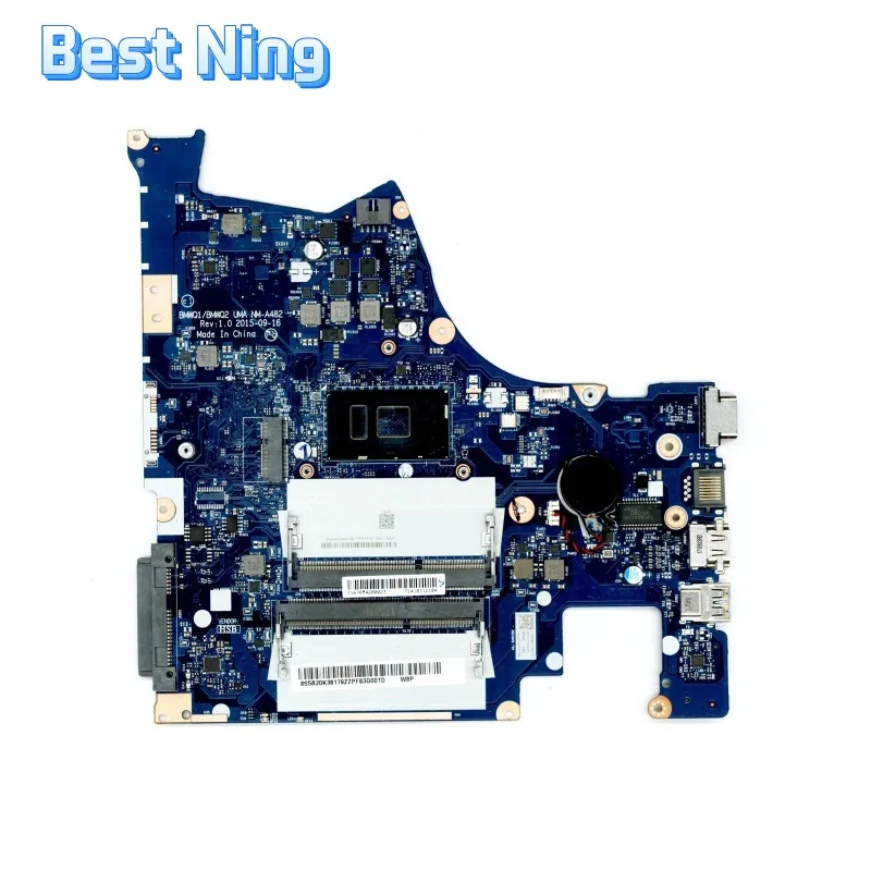 For Lenovo 300-15ISK Laptop Motherboard NM-A482 Mainboard with I3 I5 I7 6th Gen DDR3L UMA 100% Tested Ok