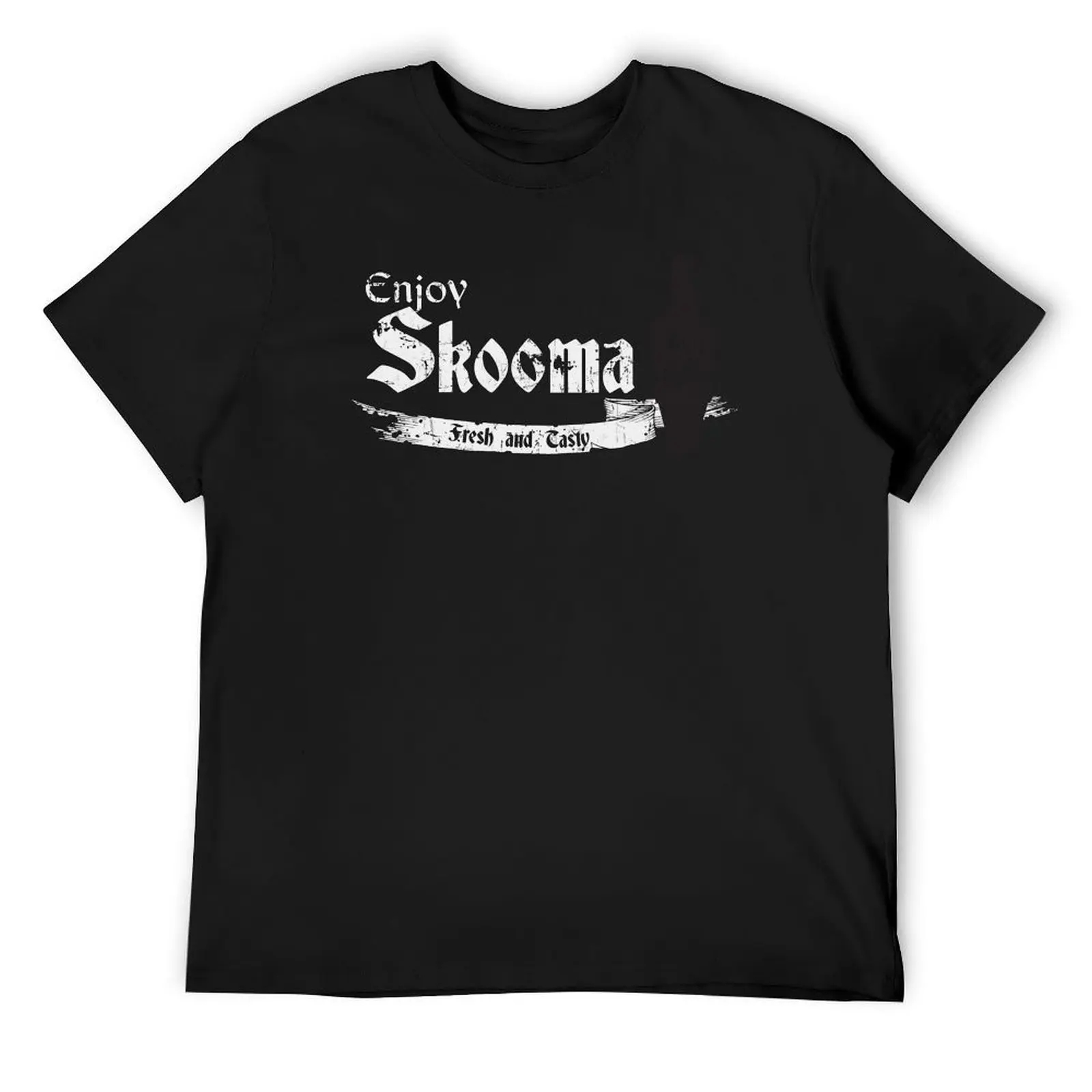 

Enjoy Skooma T-Shirt croswit shirt man cotton graphic tees clothes mens graphic t-shirts funny