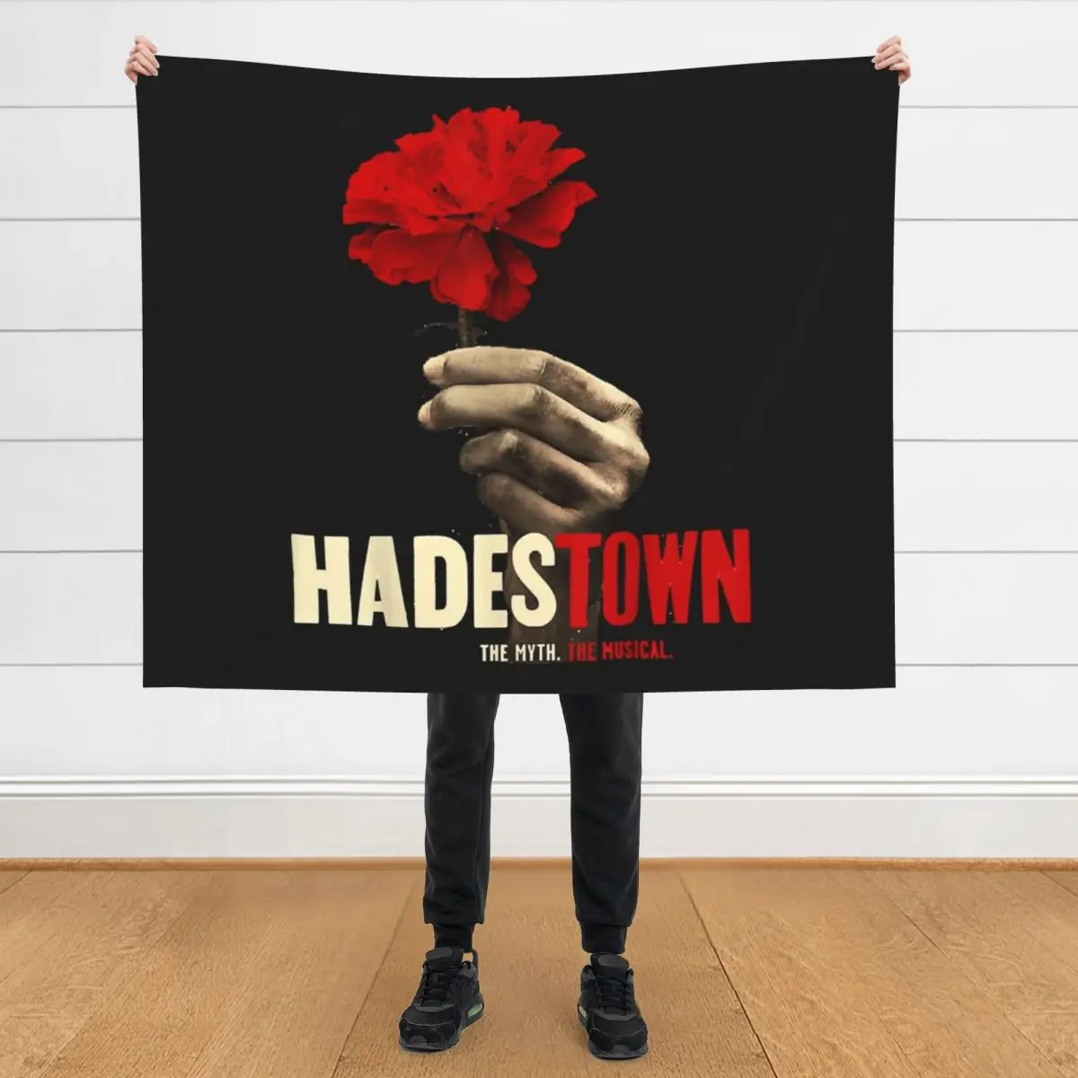 

Hadestown hadestown flower hadestown the musical classic t shirt Throw Blanket Custom Sofa Soft Big Blankets
