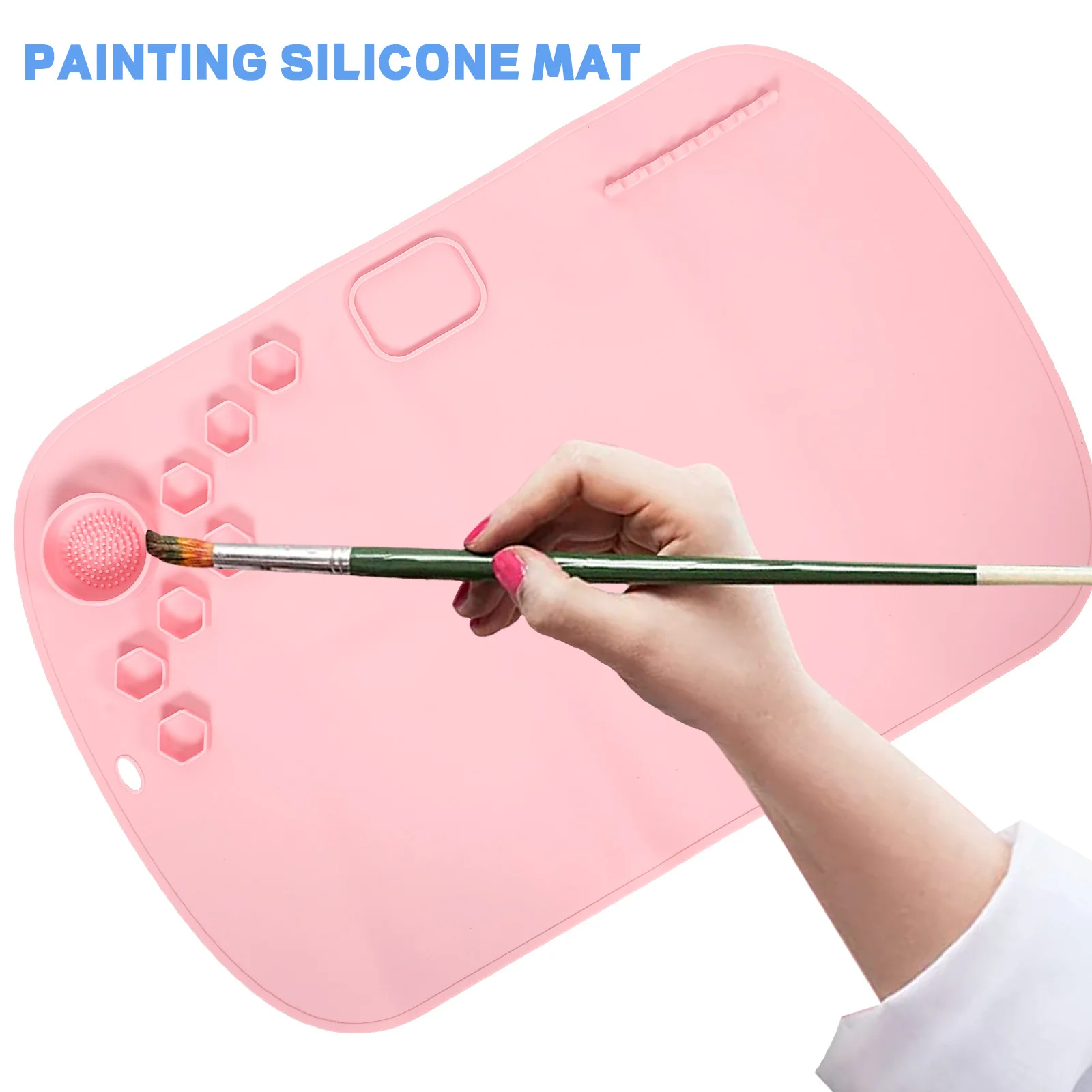 Tapis artisanal professionnel en Silicone, Surface antiadhésive douce et Durable, facile pour les projets de bricolage et les artistes adolescents