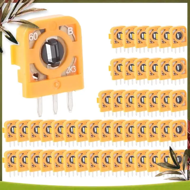 New-50PCS Joystick Potentiometers Sensor Module For PS5 Controllers 2K3Ω 3D Analog Joystick Axis Resistors Repair Part