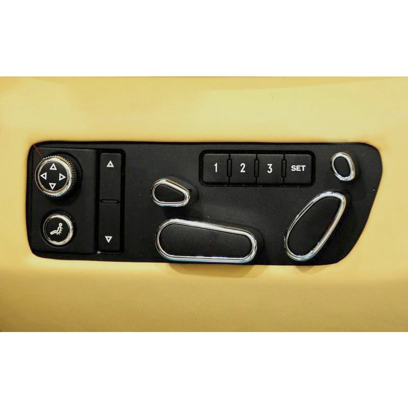 Power Seat Switch Konb Seat Adjustment Cover for Bentley Continental Fly Spur Bentayga Mulsanne