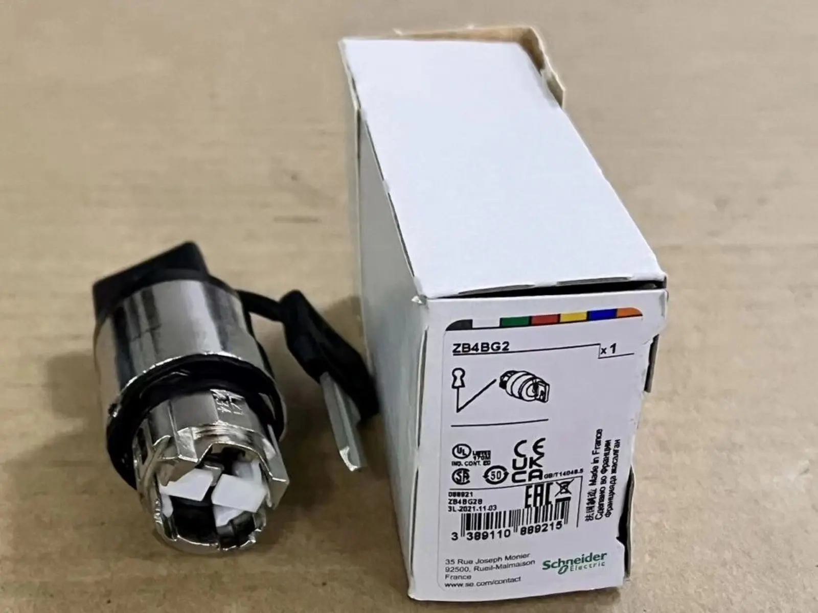 ZB4BG2 KEY SWITCH 2 fix position