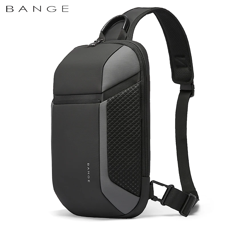 

Bange new wholesale water resistant anti theft crossbody custom chest mens sling bags