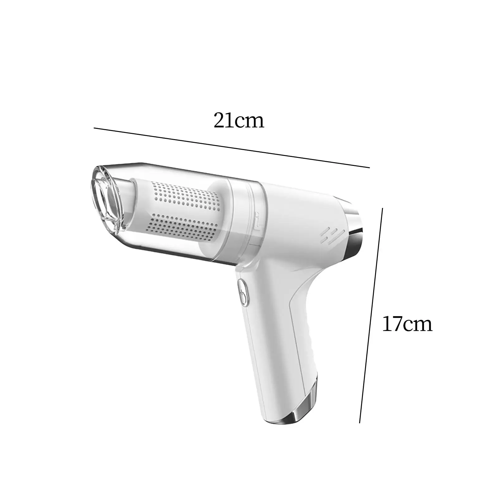 ملحقات السيارات المنفضة الصغيرة مع 4 فوهات مكنسة كهربائية محمولة قابلة لإعادة الشحن