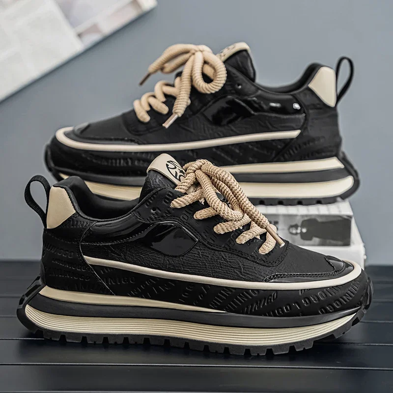 

Fashion Platform Sneakers Men Outdoor High Quality Walking Shoes Men Athletic Shoes for Men Vulcanized Shoes Zapatillas Hombre