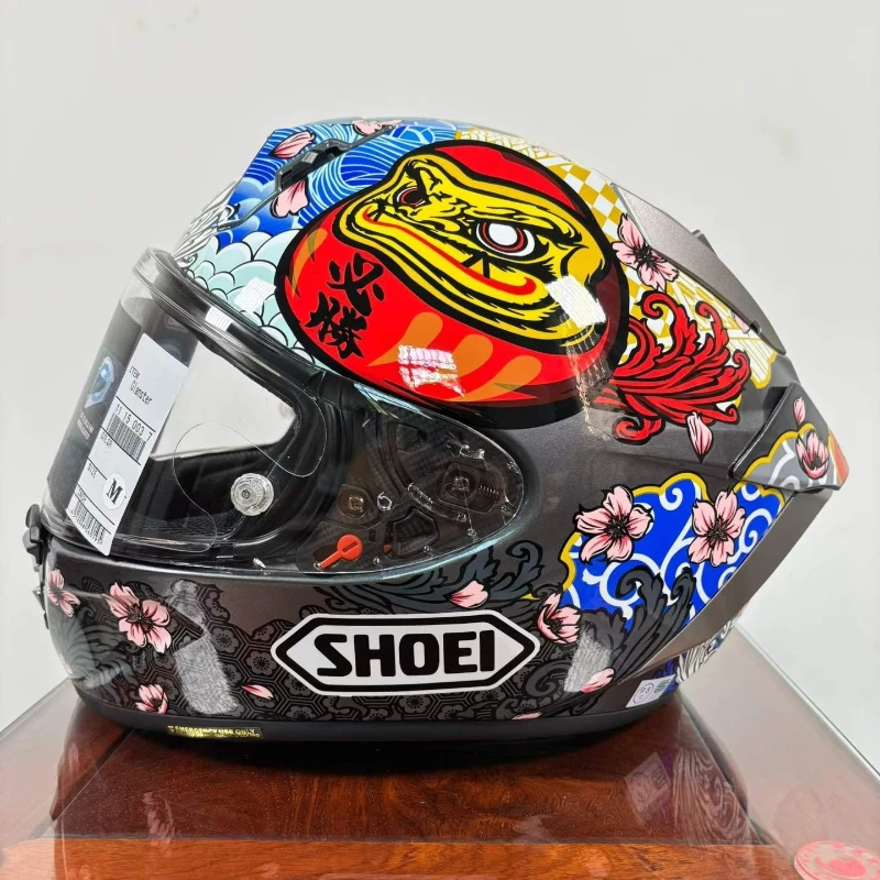 Shoei X-Fifteen Marquez Motegi 5 TC-1 Full Face Helmet X-SPR Pro X-15 X15 Motorcycle Riding Motocross Racing Motobike Helmet
