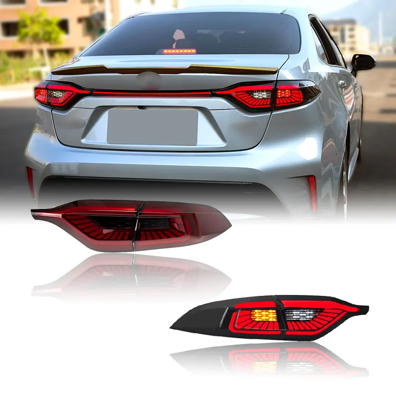 

LED Tail Lights for Levin/Corolla 2019-2020 - Sequential Turn Signals, Smoked Lens, Plug & Play