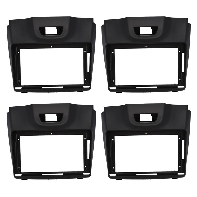 4X Double Din Radio Stereo Face Facia Fascia Panel Frame DVD Dash Stereo Kit For Chevrolet Trailblazer Isuzu D-Max MU-X