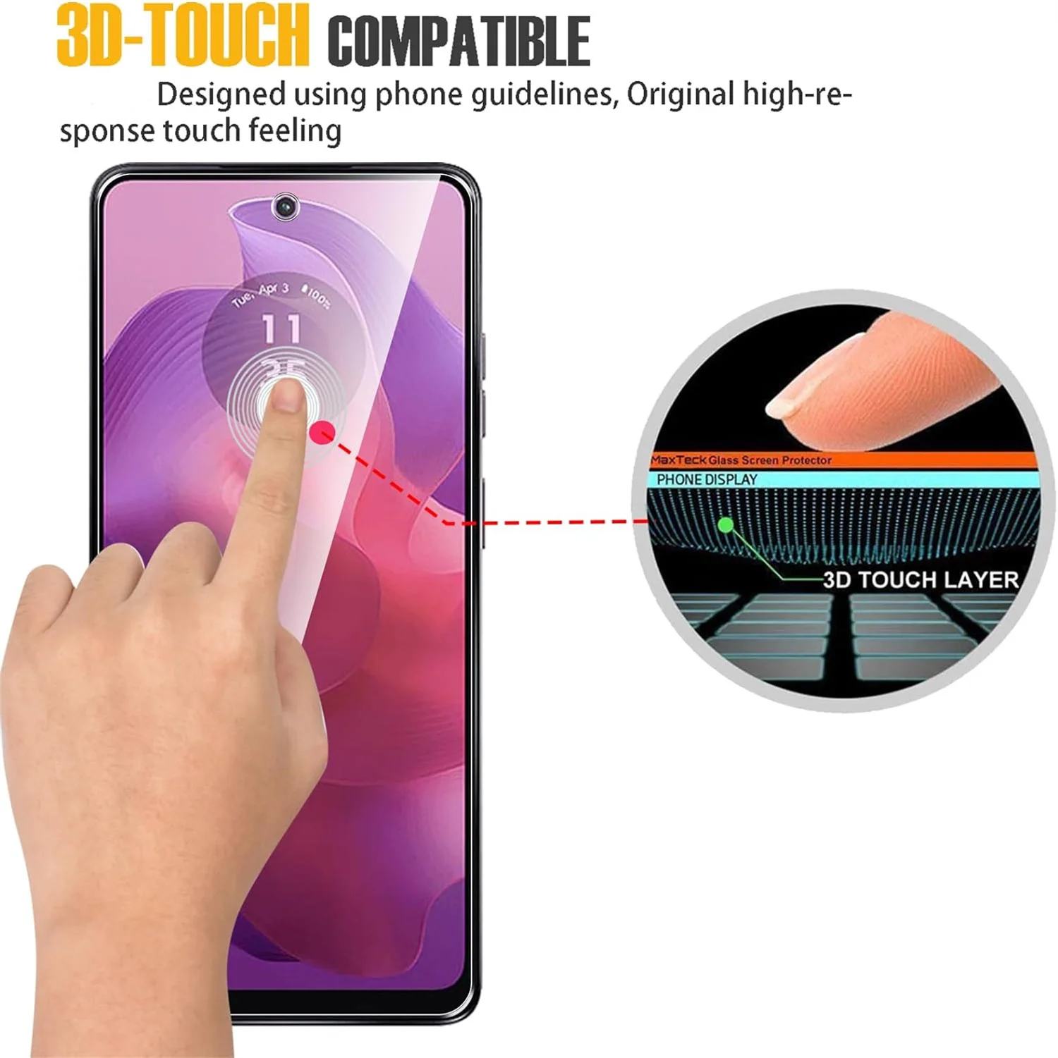 Vidrio Templado inastillable para Motorola G55, Protector de pantalla, película de vidrio, 1, 4 piezas