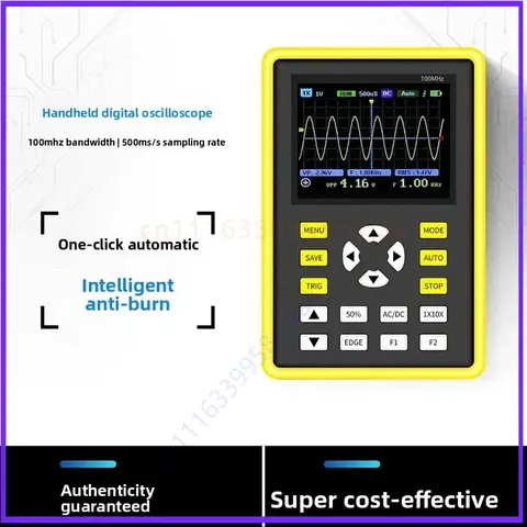 5012H digital oscilloscope handheld mini oscilloscope 100MHz bandwidth 500MS sampling