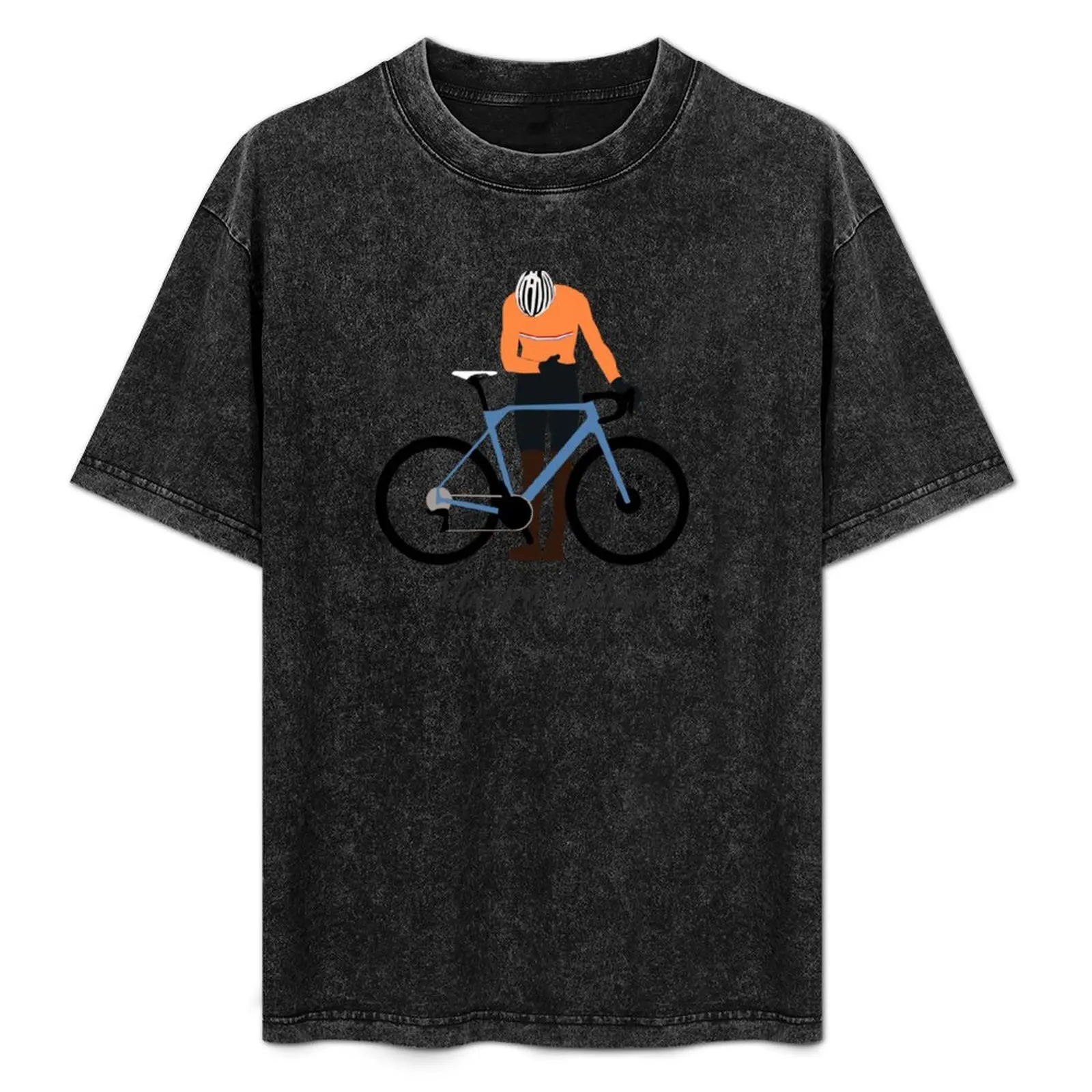 

Mathieu van der Poel - Maestro of Cycling T-Shirt Casual All Match Tee Shirt for Men