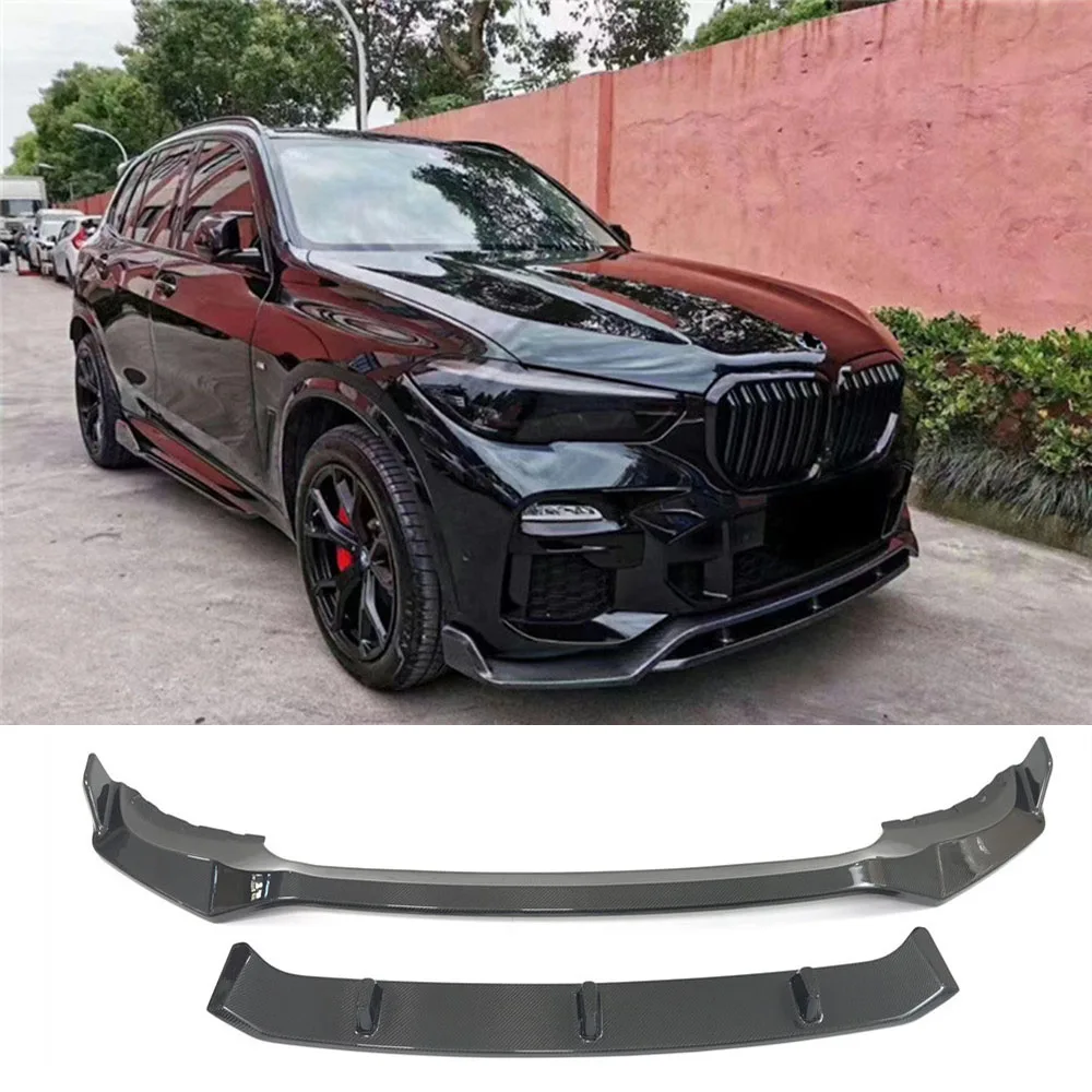 For BMW's New x5 Carbon Fiber Front And Rear Lip Chin, Roof Rrear Spoiler, Rear Trunk Rear Wing, Rear Diffuser Duck Wing