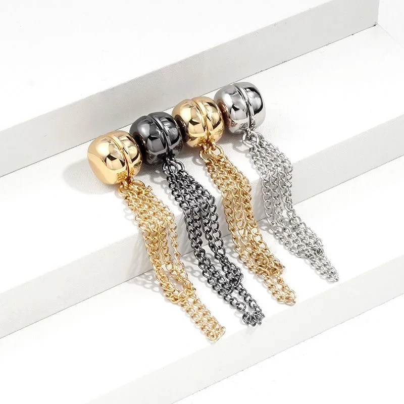 4pcs Fashion Magnetic Clothes Clip Powerful Magnetic Shawl Clip Needle Free Magnetic Brooch Women Clothing Headscarf Decoration