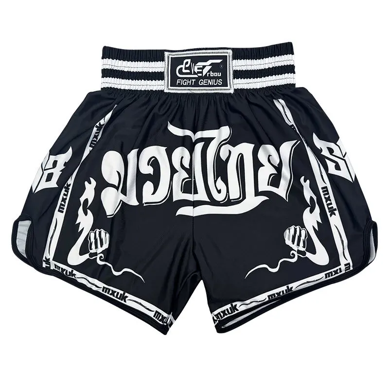 Combat Sports Shorts Quick-Dry Muay Thai Boxing Children's FightingMMAProfessional Sanda Training Customization for People