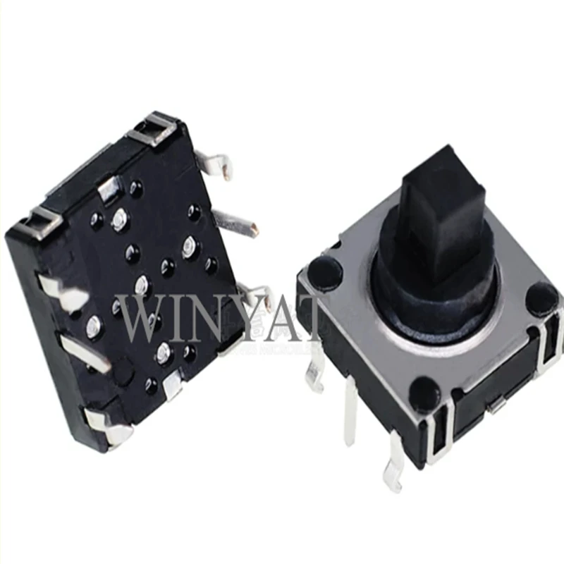 5pcs DIP/SMD Five way Switch Multi-direction Switch Touch Reset Key 10*10*10 MM Pin Multi Direction