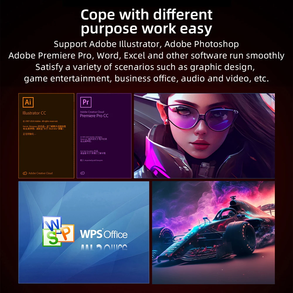 Trans peed Mini-PC Windows 11pro Intel UHD-Grafik i9-11900H i7-12650H Wifi6 BT 5,2 LAN 1000m 1TB Gaming-Computer HD 2,0 Mini-PC