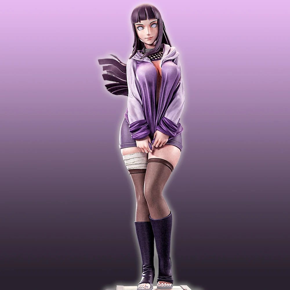 Anime Figure Hinata Figure 1:18 Miniature Resin Model Kit Unpainted Plastic Model Kit A684