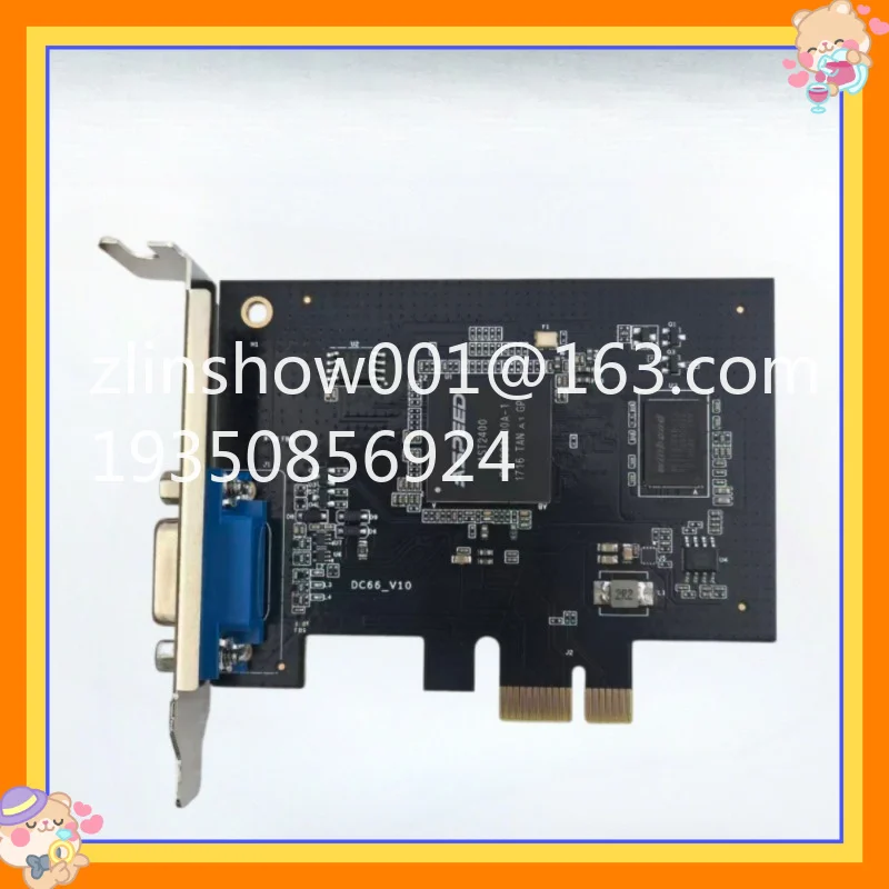 ASPEEDAST2400 graphics card enterprise-class bright machine card PCIeX1 low power consumption, suitable for X79/X99 main board