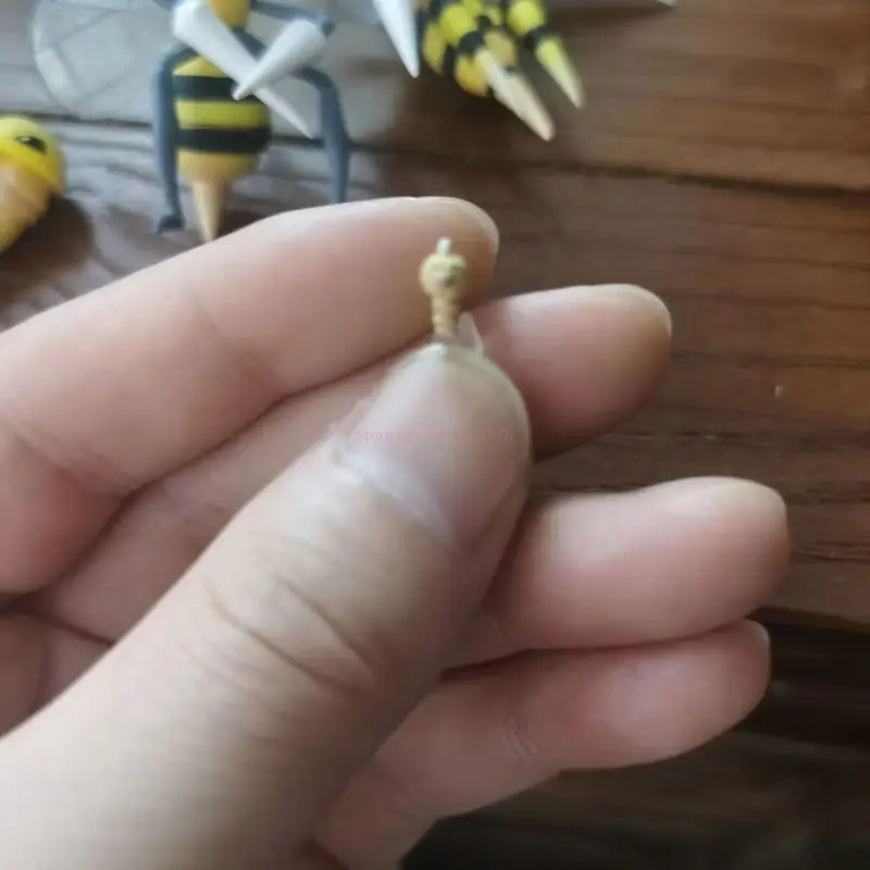 متوفر في المخزون الساخن 1/20 أنيمي نسبة العالم المحدودة Beedrill Metapod نادر محدود نموذج لعب للبنين والبنات هدية #6